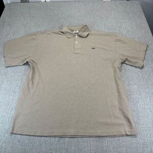 Lacoste Polo‎ Shirt Mens 4XL (10) Brown Short Sleeve
